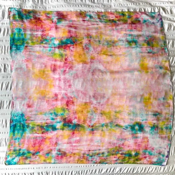 Tie Dyed Scarf - Picture 5 of 5